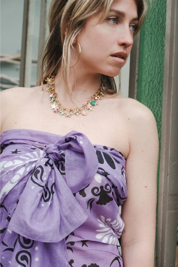 Maison Lecomte Flament Sarong - Lilac