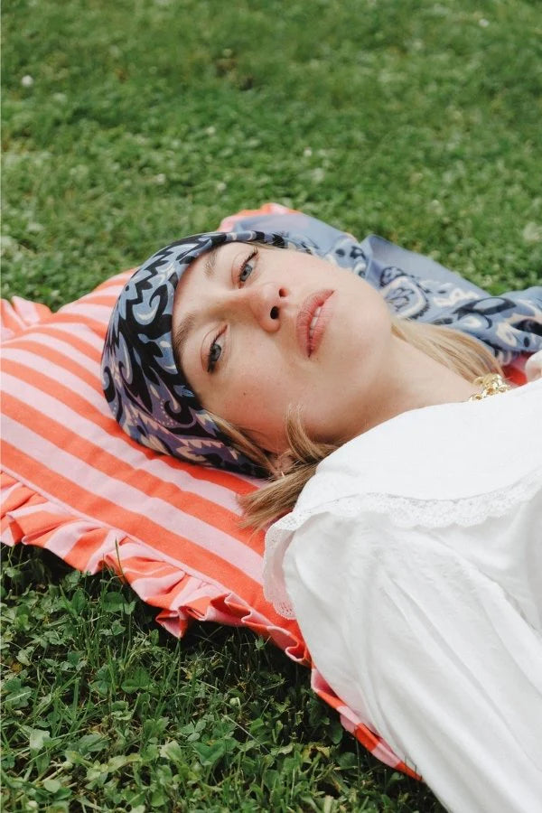 Maison Lecomte Flament Bandana Scarf - Riviera