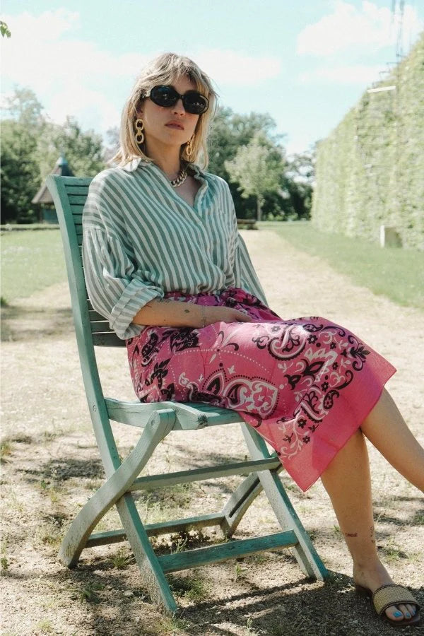 Maison Lecomte Flament Sarong - Pink