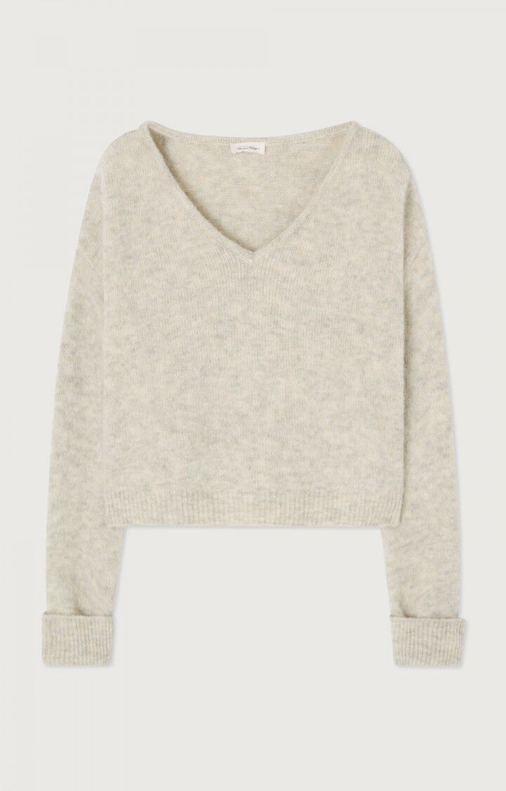American Vintage East Sweater -  Powder Snow Melange