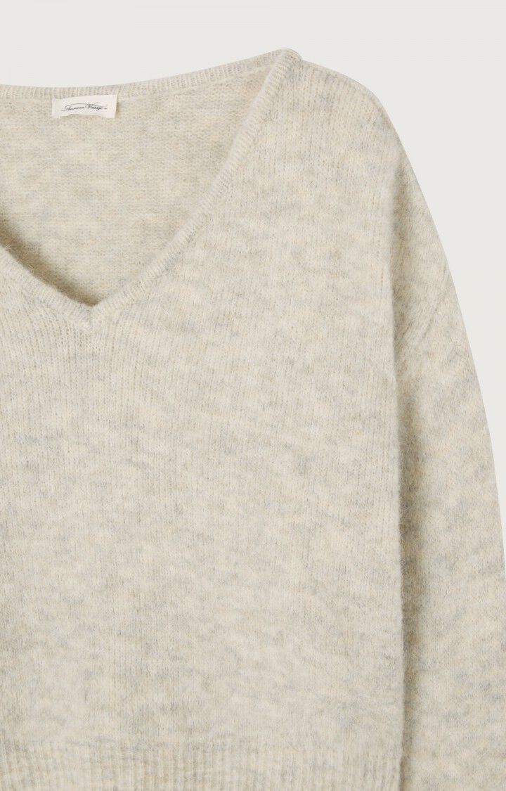 American Vintage East Sweater -  Powder Snow Melange