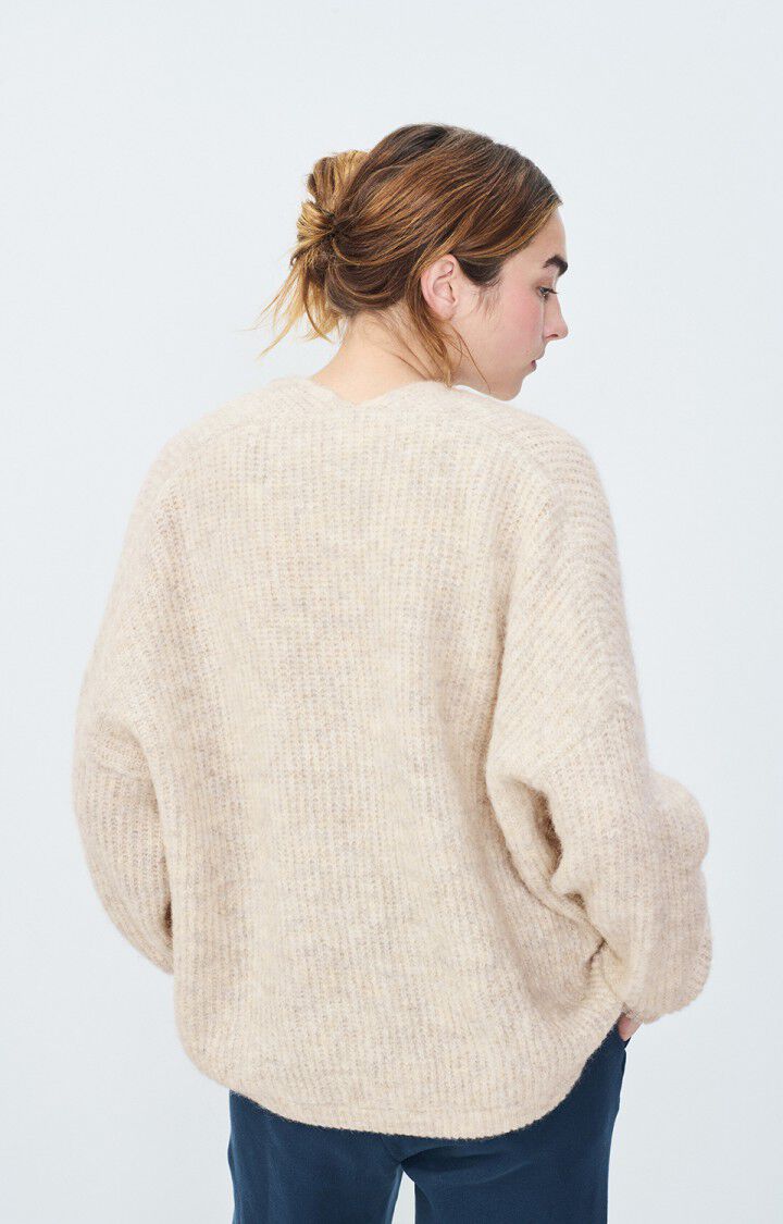 American Vintage East Cardigan- Powder Snow Melange