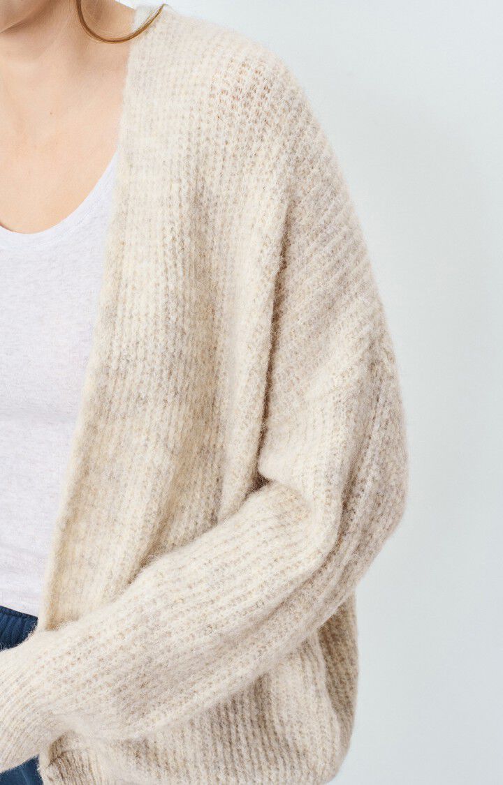 American Vintage East Cardigan- Powder Snow Melange