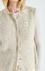 American Vintage East vest - Powder Snow Melange