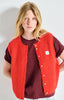 American Vintage East Cardigan (Short Sleeve) - Chilli Pepper Melange