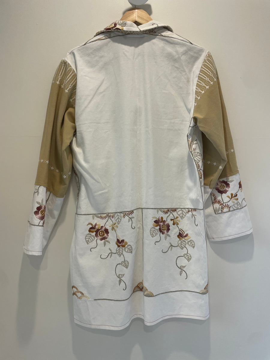 Hand Made Camas Studio Embroidered Shirt Dress