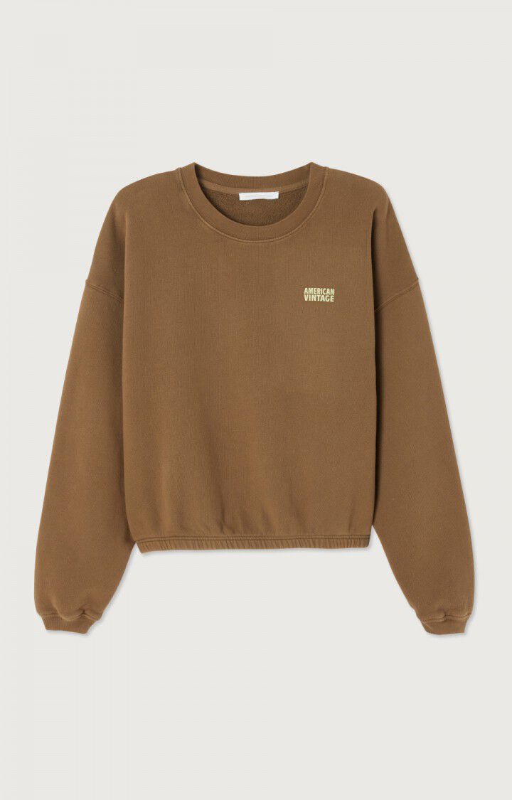 American Vintage Izubird Sweat Shirt - Vintage Moka