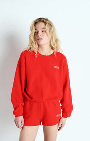 American Vintage Izubird Sweat Shirt - Vintage Strawberry