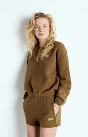 American Vintage Izubird Shorts - Vintage Moka