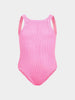 Hunza G - Kids Classic Swim in Bubblegum