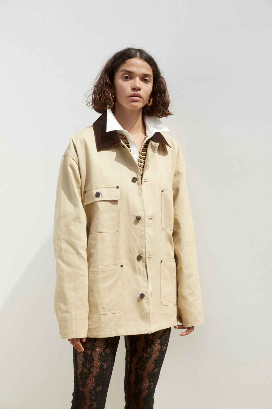 blanca Louis Barn Jacket Cream