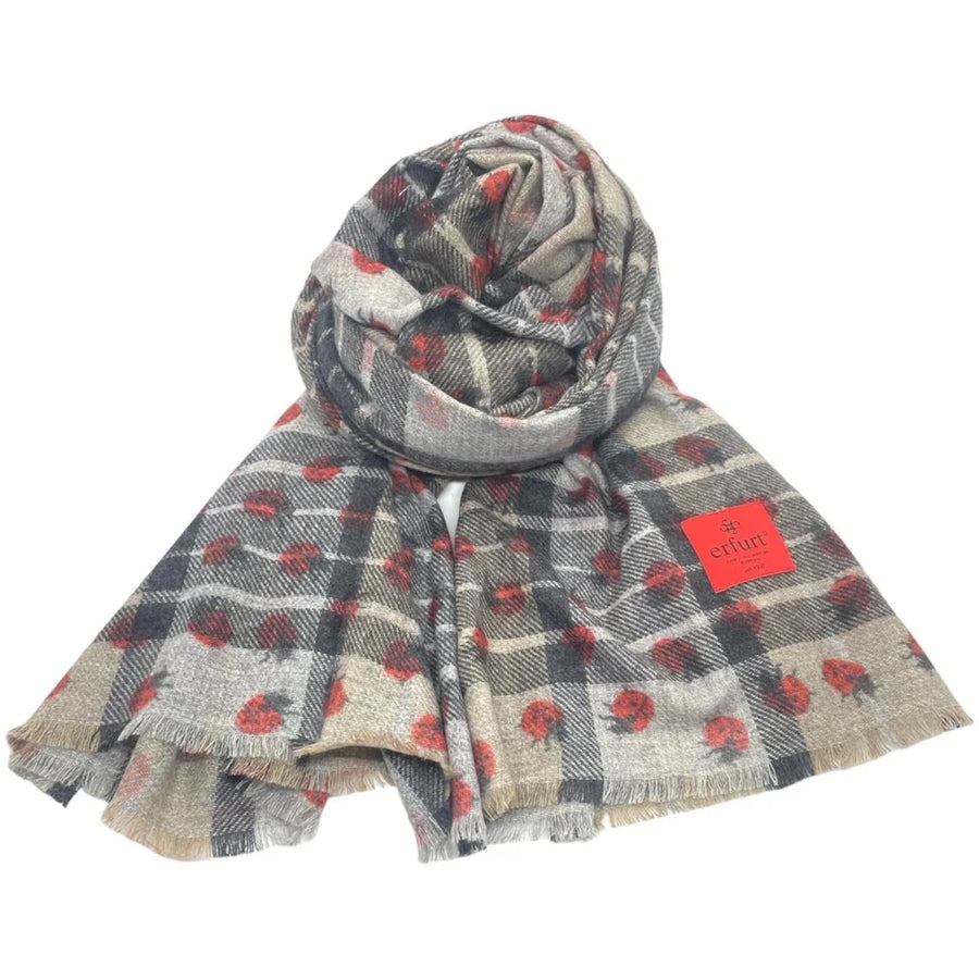 Erfurt Ladybugs Scarf - Cloudburst
