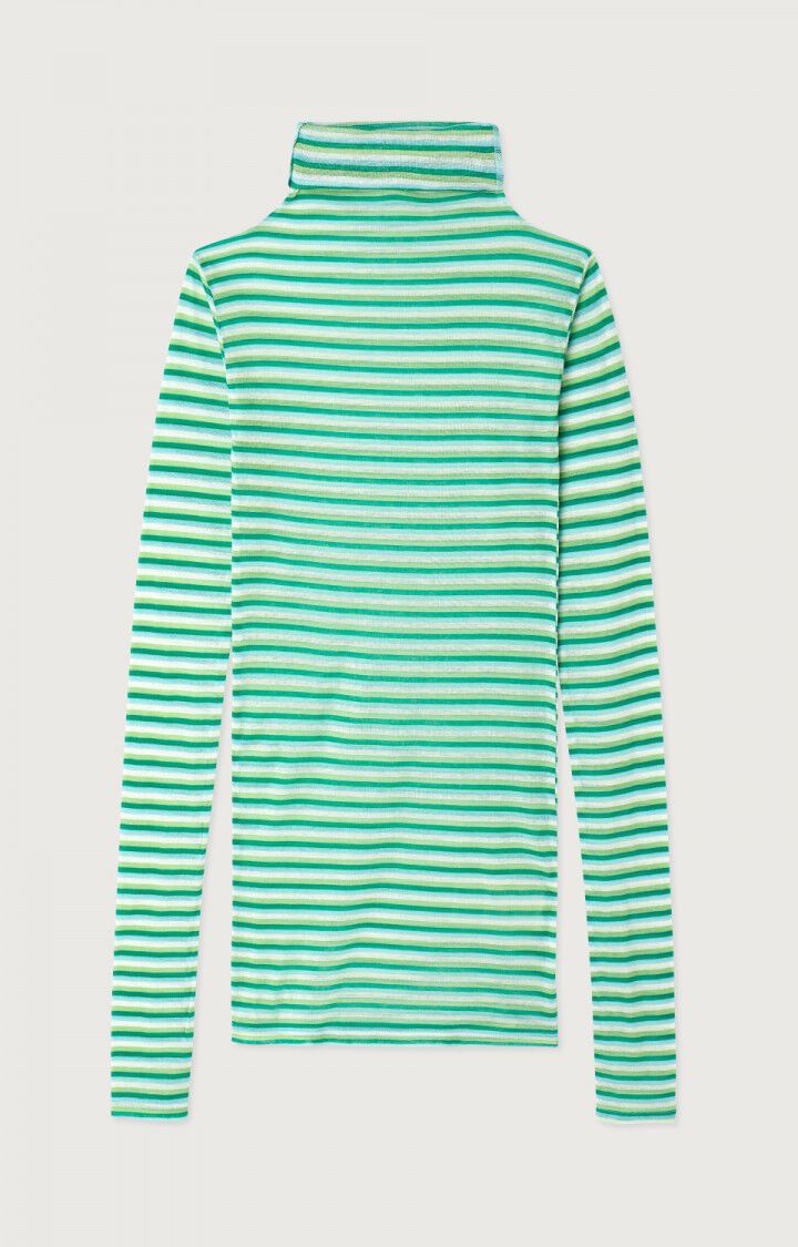 American Vintage Massachusetts Long Sleeve - Green Stripe