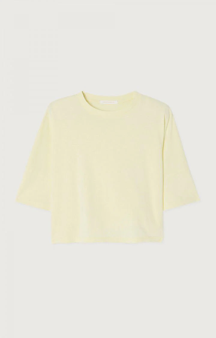 American Vintage Ouky Tee - Custard