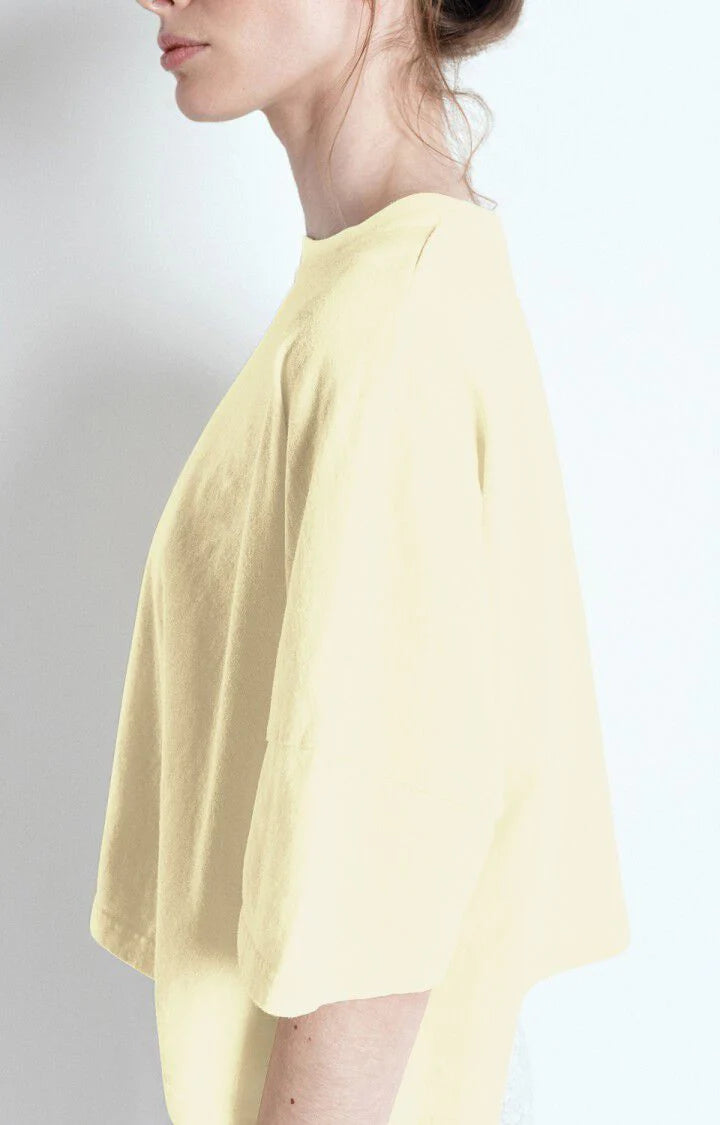 American Vintage Ouky Tee - Custard