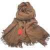 Erfurt Solid Sister Scarf - Camel