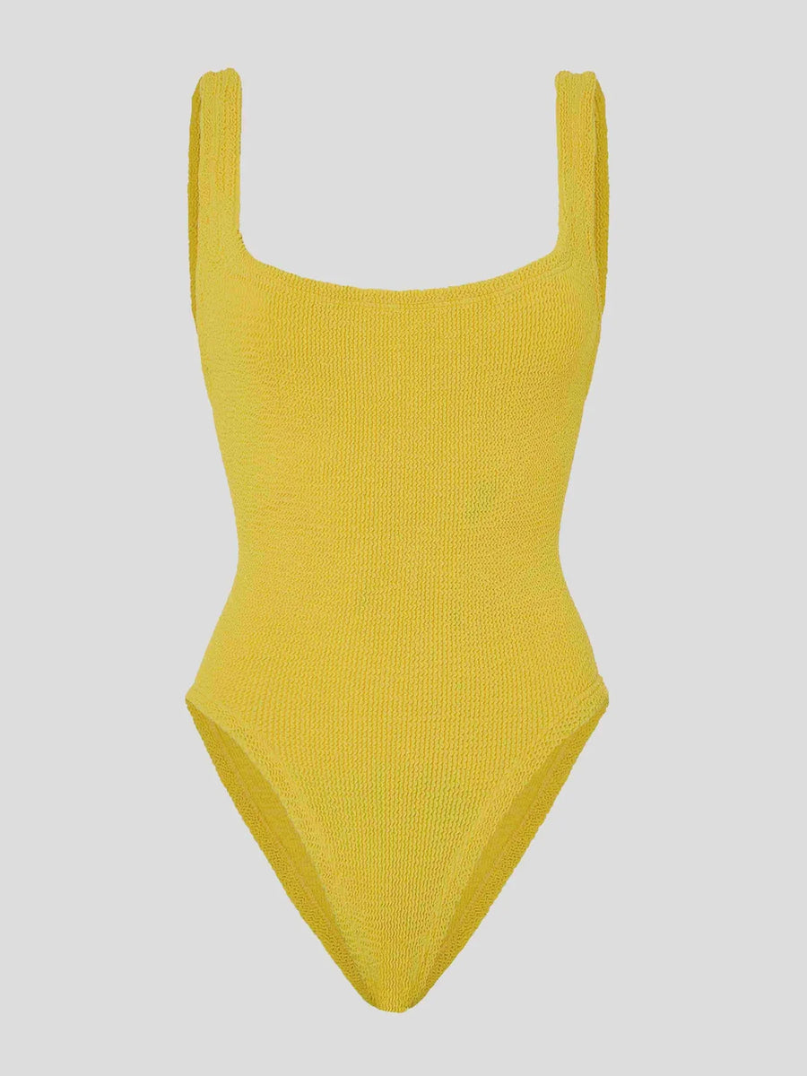 Hunza G - Square Neck Swim Sunflower