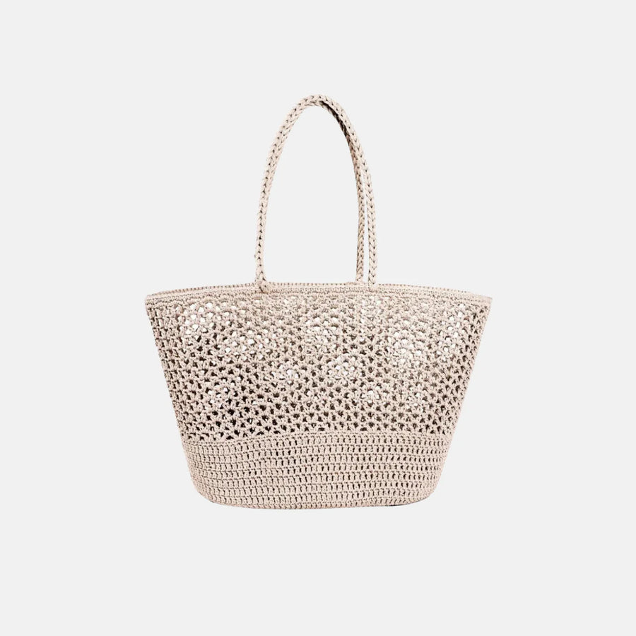 French Bazaar - Romy Crochet Basket - Natural