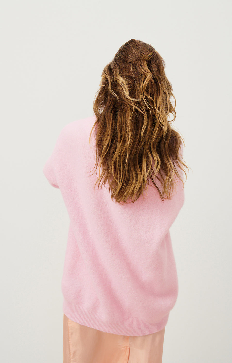American Vintage Vitow Sweater - Sugared Almond