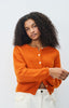 American Vintage Vitow Cardigan - Brick Melange