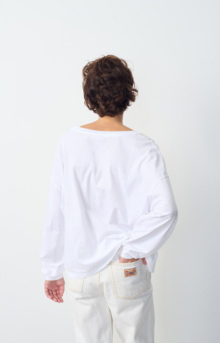 American Vintage Vupaville Long Sleeve Tshirt - White