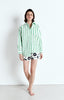 American Vintage Zatybay Shirt - Lagoon Stripe