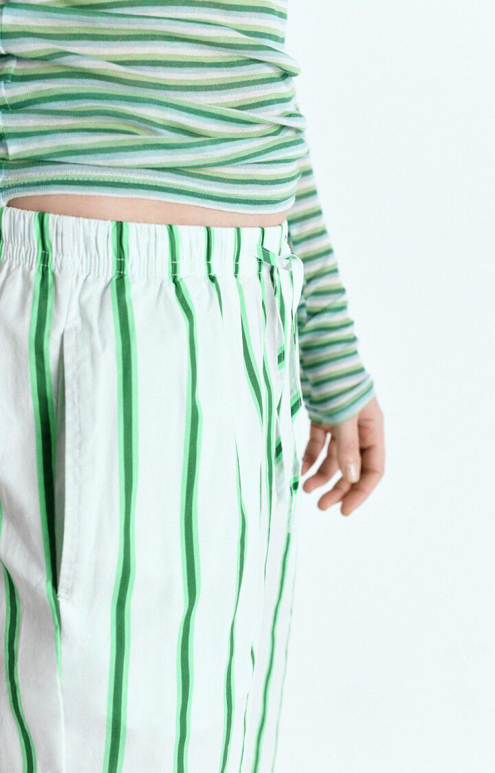 American Vintage Zatybay Pants - Lagoon Stripe