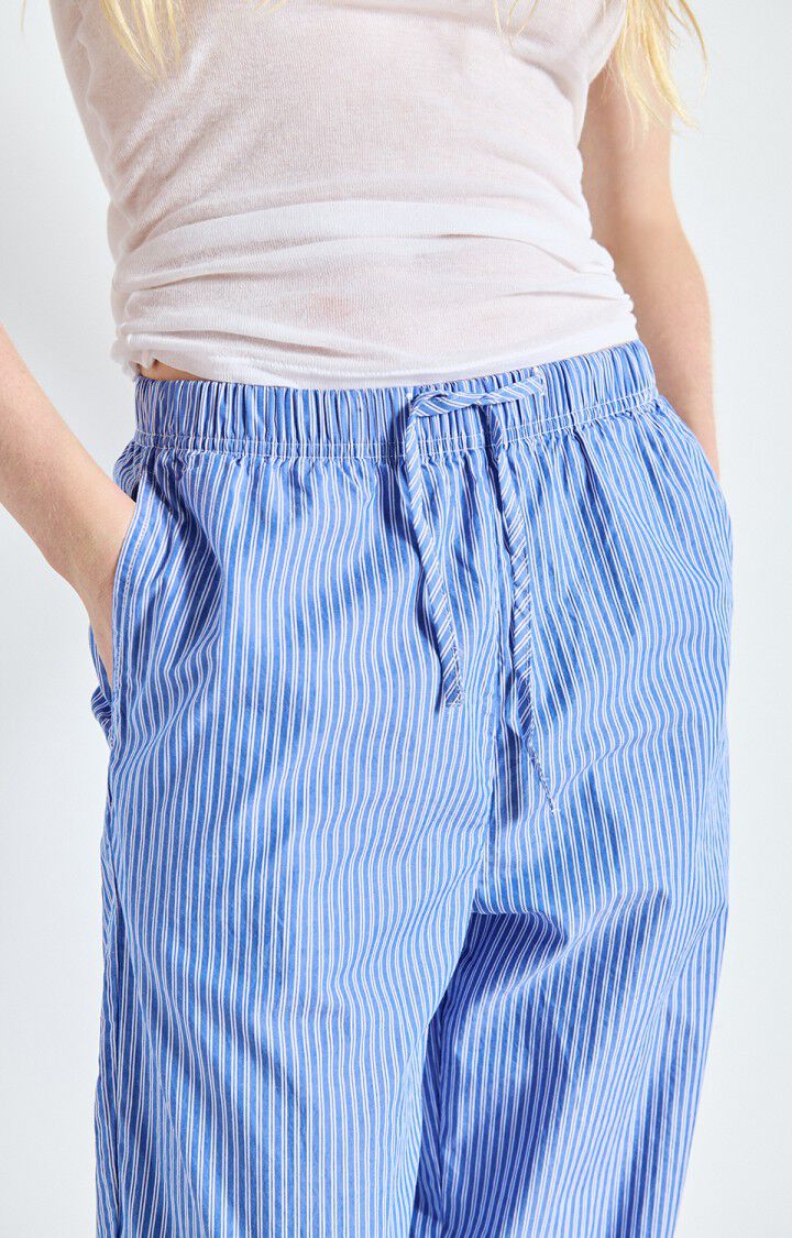 American Vintage Zatybay Pants - Aqua Stripe