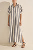 Ilio Nema Apollo Caftan - Chios Stripe