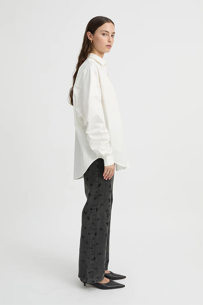 Blanca Jeanne Shirt - White