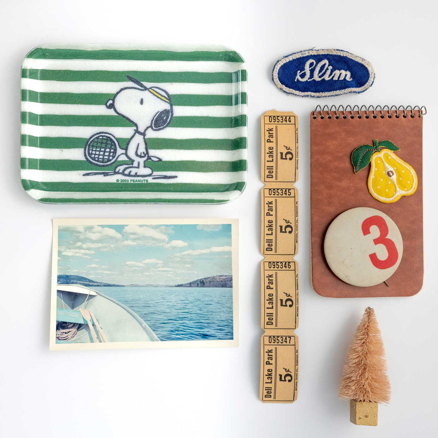 Peanuts - Snoopy Tennis Vintage - Style Tray