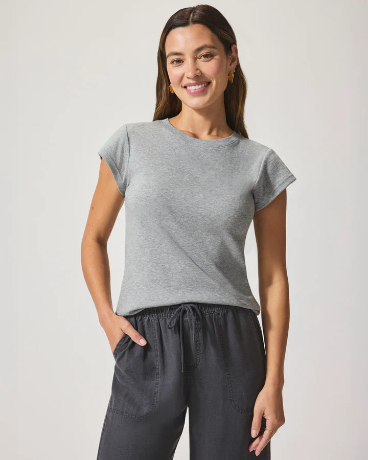 Splendid Faye Tee - Grey