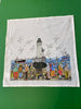 Lighthouse Linen Napkins (Set of 4) - White
