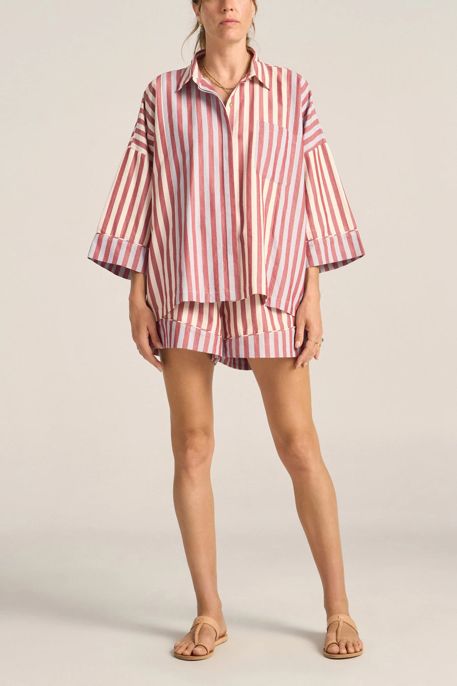 Ilio Nema Halcyon Shirt - Oia Stripe