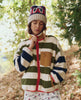 The Great - Plush Terrain Jacket in Mixed Heritage Stripe