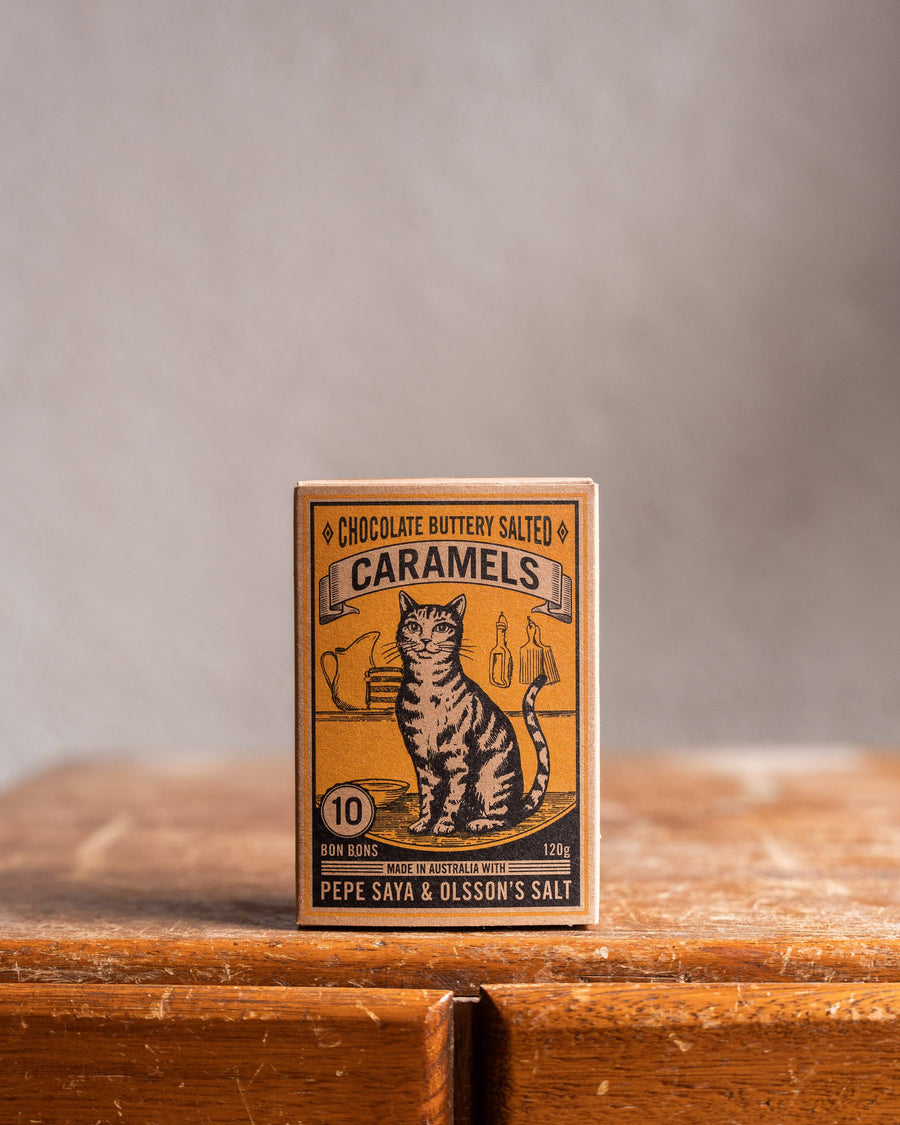 Chocolate Buttery Salted Caramels - Pepe Saya