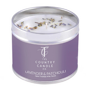 Lavender & Patchouli Tin Candle